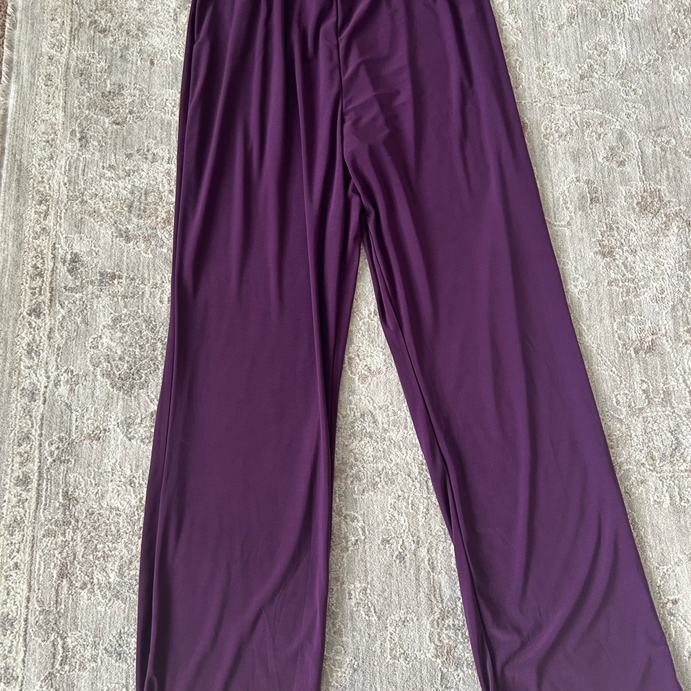 NWOT ANTTHONY RICHARDS Pull On Straight Leg Comfort Pant Sz XL Lounge Slacks